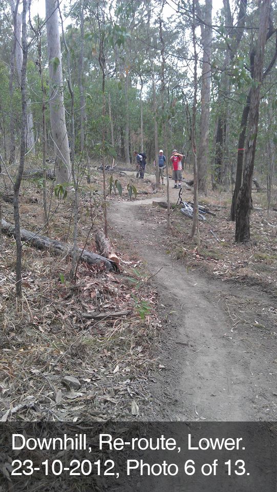 Downhill, Re-route - Lower. 28-10-2012, 6 of 13.jpg